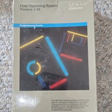 IBM Disk Operating System DOS v3.30 OS Floppy 3.5" English 6280060 