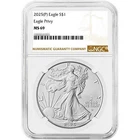 2025-P AMERICAN SILVER EAGLE MS69 W/ EAGLE PRIVY