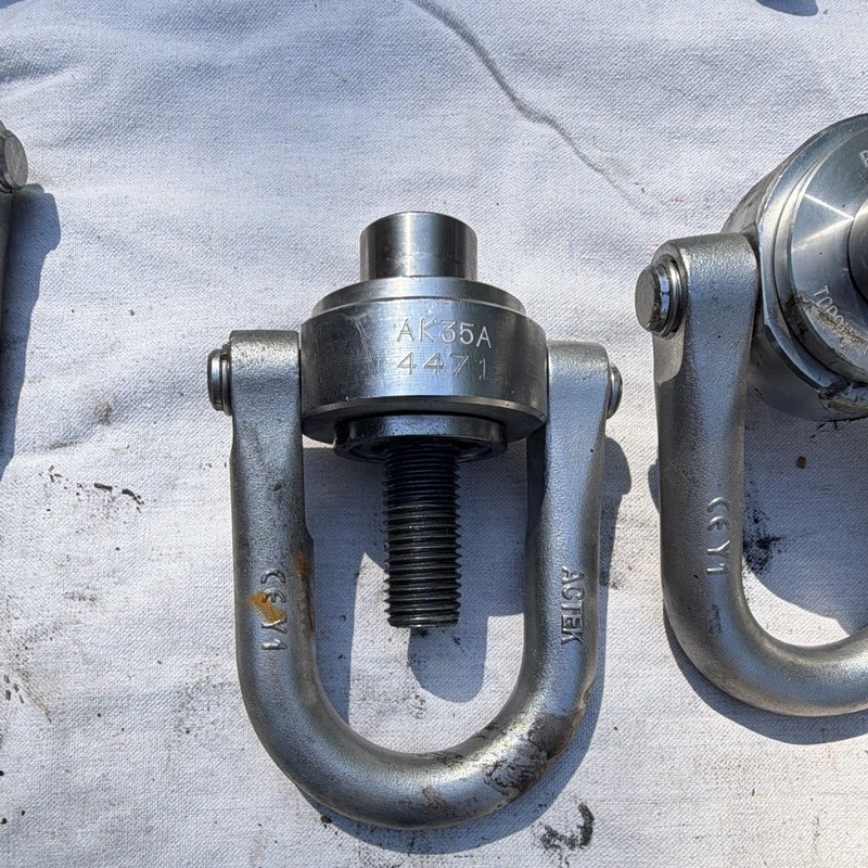 Actek AK35A Swivel Hoist Ring Threaded Lifting Point Rated Load 5,000 lbs