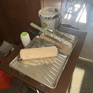 Wooster Paint Roller Set Reusable Lambswool Cover Frame Tray Indoor