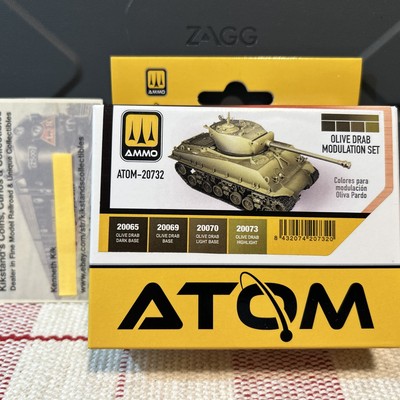 MIG Jimenez Premium AMMO - ATOM-20732 Olive Drab Modulation Set - New!