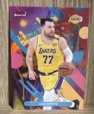2025 Topps Finest Luka Dončić Los Angeles Lakers Common #81 Basketball