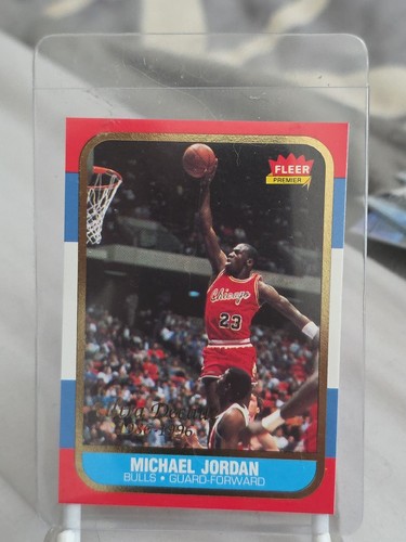 1996-97 Fleer Ultra #U-4 Decade of Excellence Michael Jordan Chicago Bulls, HOF