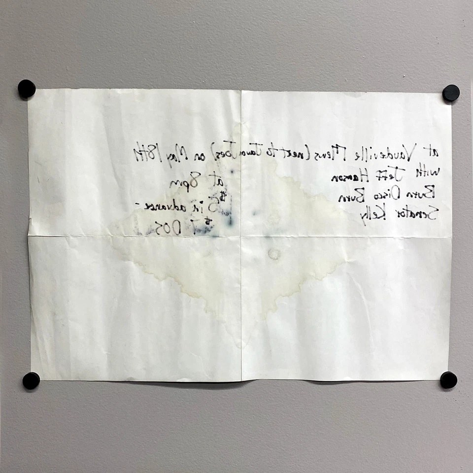 The Decemberists 2003 Vaudeville Mews Tour Poster Castaways & Cutouts Orig - Image 4 of 4