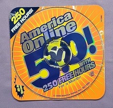 Vintage 1999 - AOL America Online 5.0 - Sealed - Software Install CD