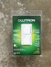 Lutron Maestro Fan Control and Light Dimmer -...