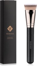 TEOYALL Flat Top Contour Brsuh, Soft Dense Synthetic Bristles Sculpt Contour Bl