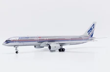 House Color B757-200 Reg: N505EA "Polished" JC Wings 1:200 Diecast Model LH2290