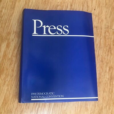 1984 Democratic National Convention Press Kit ** Mondale ** FREE SHIPPING **