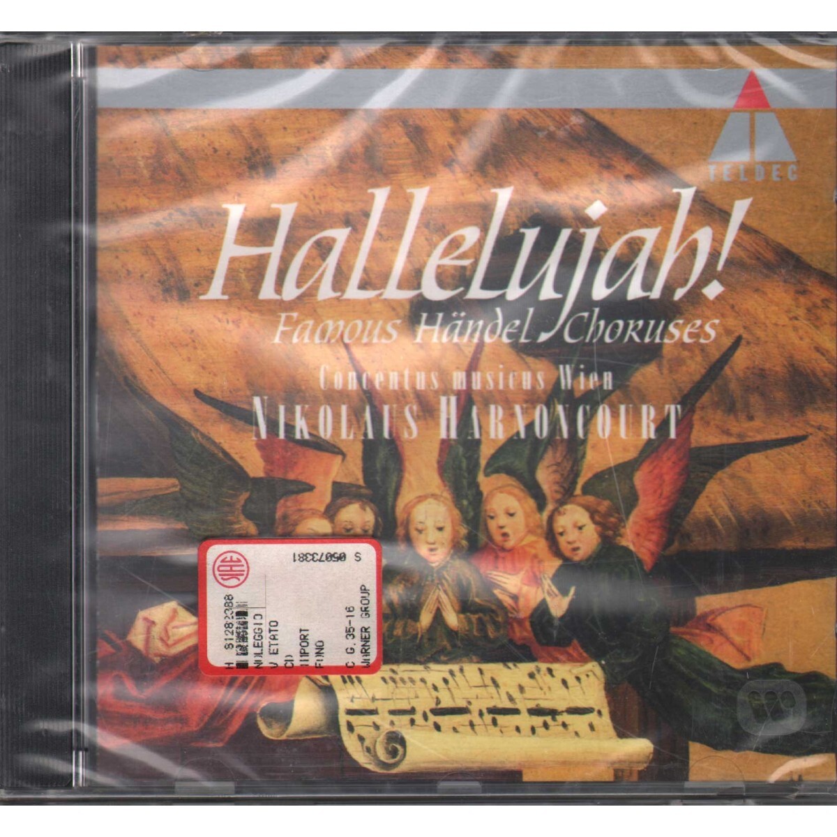 Nikolaus Harnoncourt CD Hallelujah Famous Handel Choruses / 4509954982 Sealed