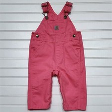 Carhartt Pink Canvas Overalls