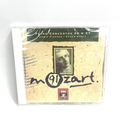 ANNIE FISCHER: MOZART Piano Concertos 24/27 CD 1990 EMI New Sealed