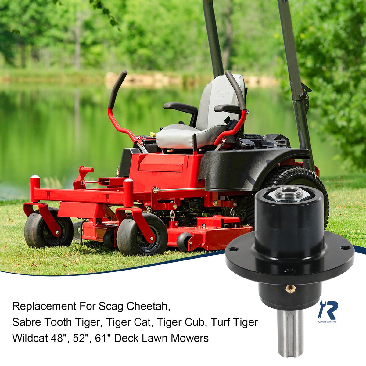 Scag Tiger Cat Scag Cheetah Lawn Mower [Parts Only] Scag Cheetah - Main Image