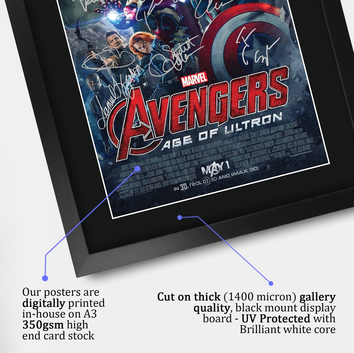 AVENGERS Endgame Quality Autograph Mounted Signed Photo RePrint Poster – The  Autograph Gallery