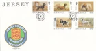 Dogs GB Jersey FDC 1988 (100339)