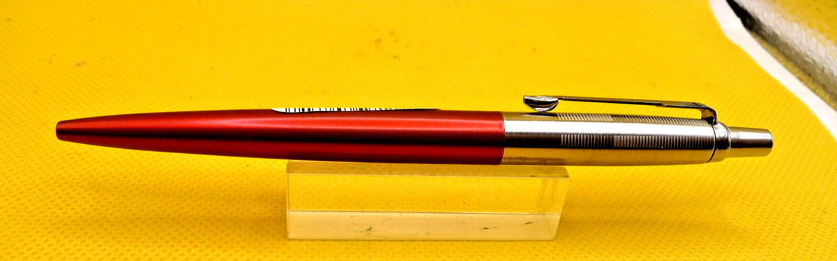 Parker Jotter 125th Anniversary Ball Pen-metallic red barrel-new