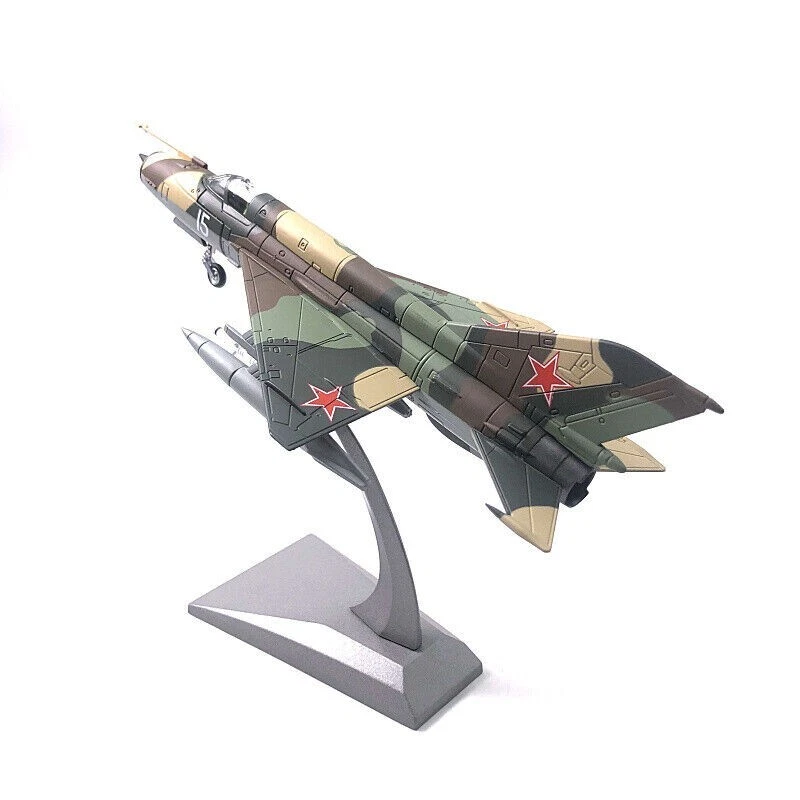 1:72 Soviet Mikoyan MIG-21 Fishbed Fighter Model Diecast Military Collection Toy - Image 4 of 4