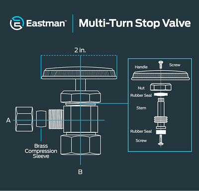 VALVOLA ANGOLARE IN Acciaio Inox Facile Da Installare Per Un Controllo Efficiente Dell'acqua EUR - Foto 7
