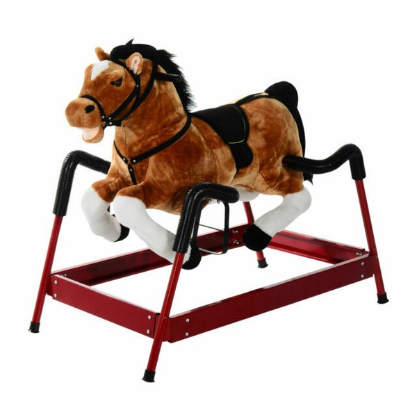 toy riding horse with springs