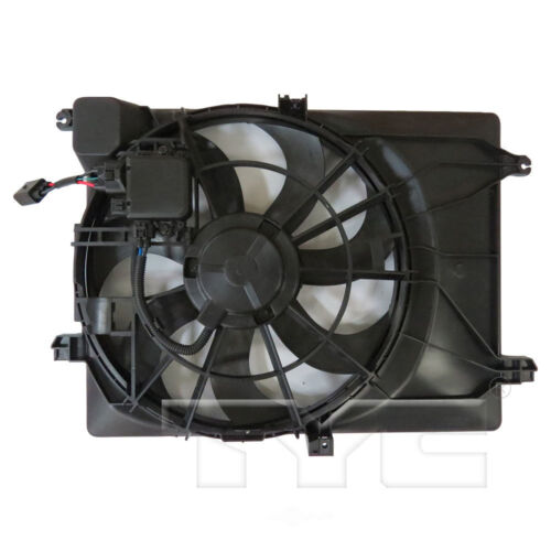 Radiator & Condenser Fan Assy TYC 624620 - Picture 2 of 3