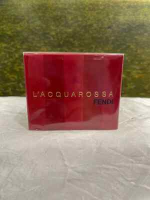 FENDI L'ACQUAROSSA edt SPRAY  2.5 Oz / 75 ml new box with cello VINTAGE