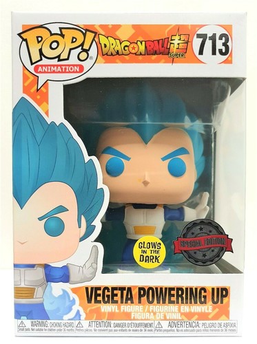 Funko Pop Vegeta Powering Up Glow in 