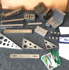 Master Machinist Made Tool Lot ~ Parallels V Block right Angle TOP QUALITY