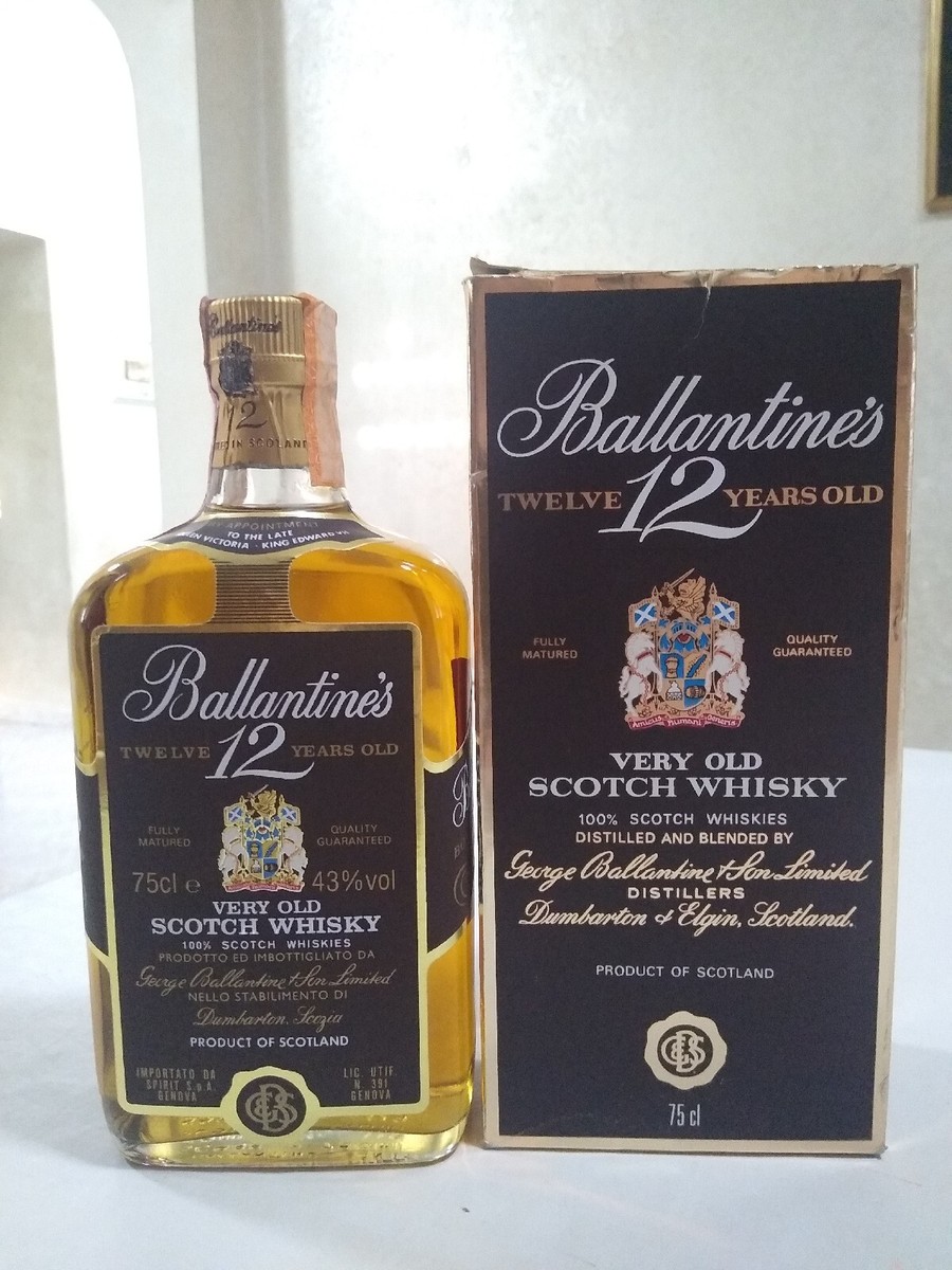 Ballantine's Twelve 12 Years Old Scotch Whisky 75 cl 43