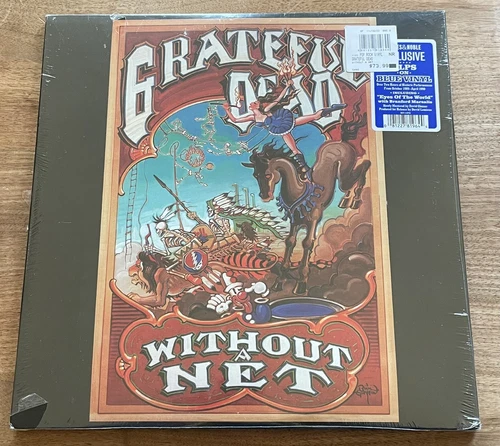GRATEFUL DEAD Without A Net Blue (“BLUEJAY”) Vinyl Record 3LP 2023 New Sealed