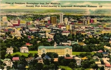 Vintage Postcard- City, Birmingham, AL