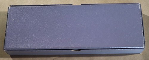 VINTAGE BAUME & MERCIER MEN'S EMPTY WATCH BOX w/ GUARANTEE BOOKLET WRISTWATCH - Picture 4 of 9
