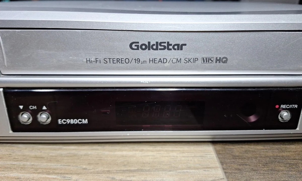 MAGNÉTOSCOPE LECTEUR VHS  GOLDSTAR BC27  EUR 29,50 - PicClick FR