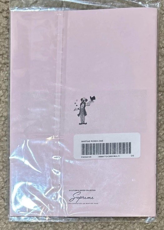 NWT Supreme x Martine Rose Zine FW24 FREE SHIPPING!