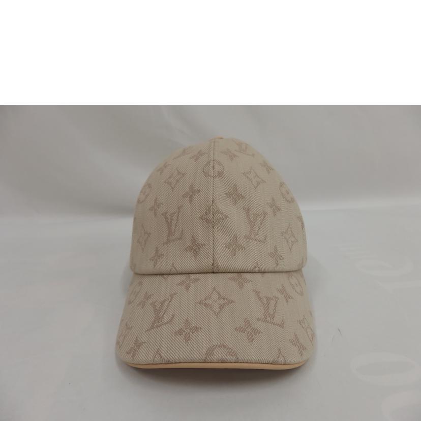 LOUIS VUITTON cap monogram Beige M77541 M Baseball Cap w/Box 