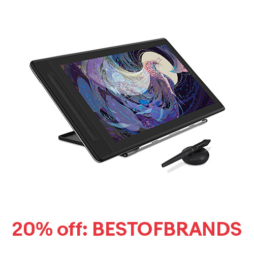 Huion KAMVAS PRO 16 2.5K QLED Drawing Tablet Display 15.8" 8 Keys