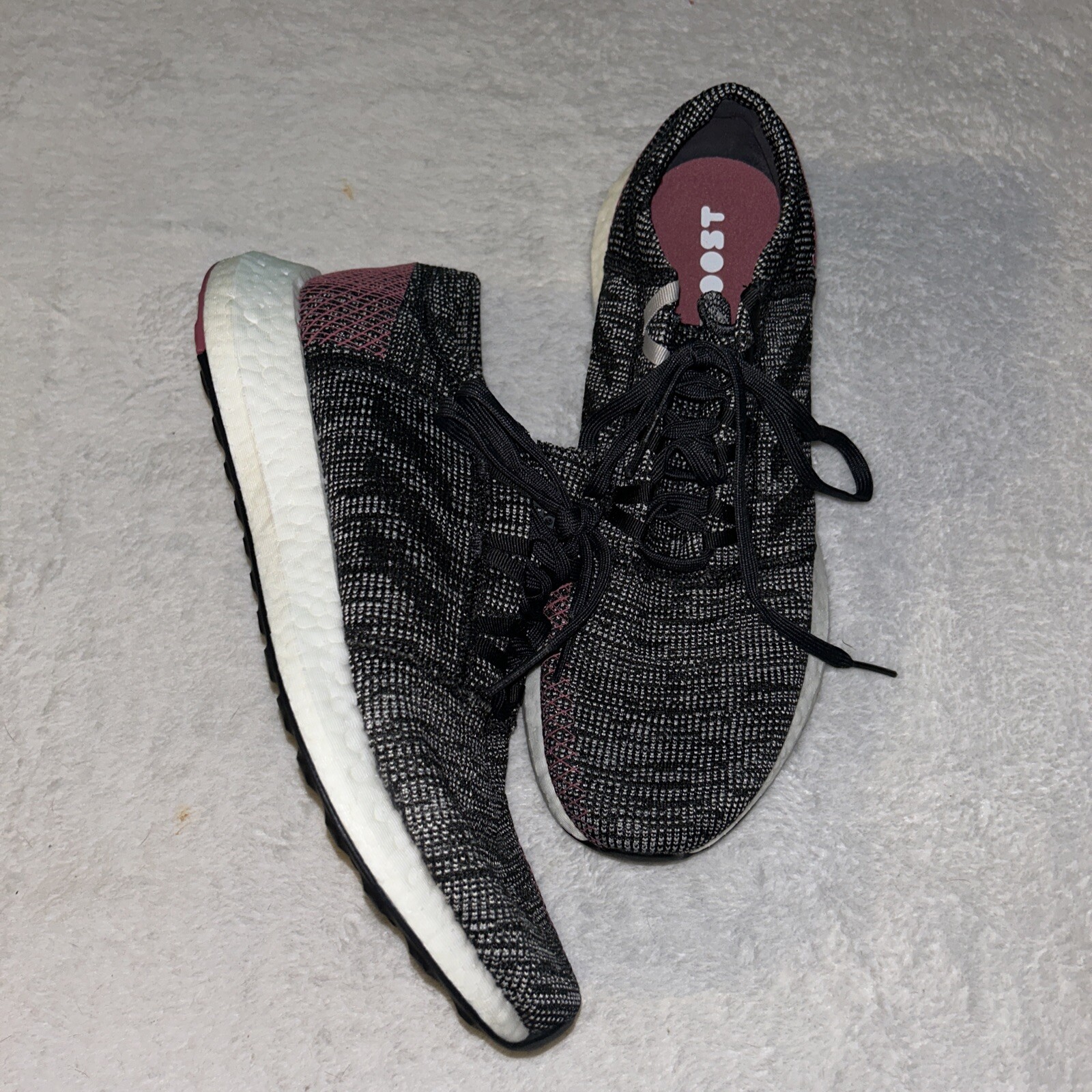 adidas PureBoost Go 'Carbon Tramar' B75667. New No Box. Size 11
