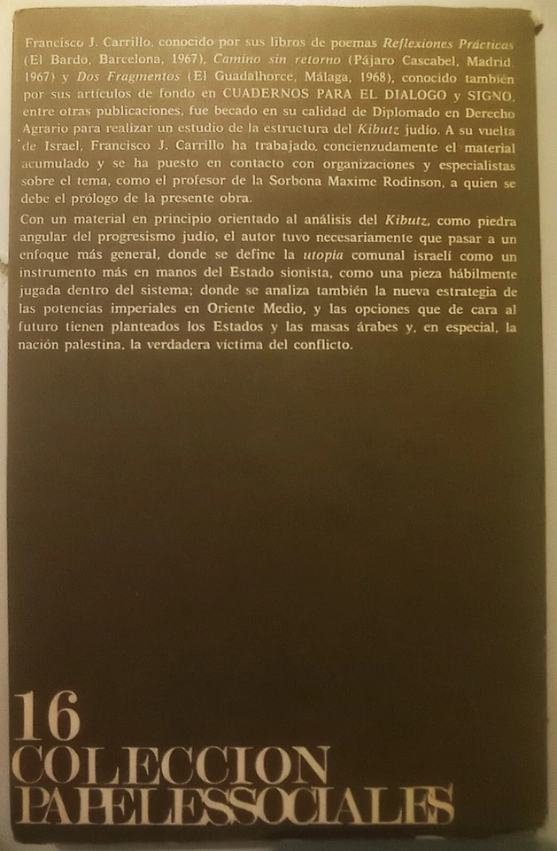 Sionismo, Comunas y nueva estrategia en Oriente Medio CARRILLO, Francisco J - Imagen 2 de 4