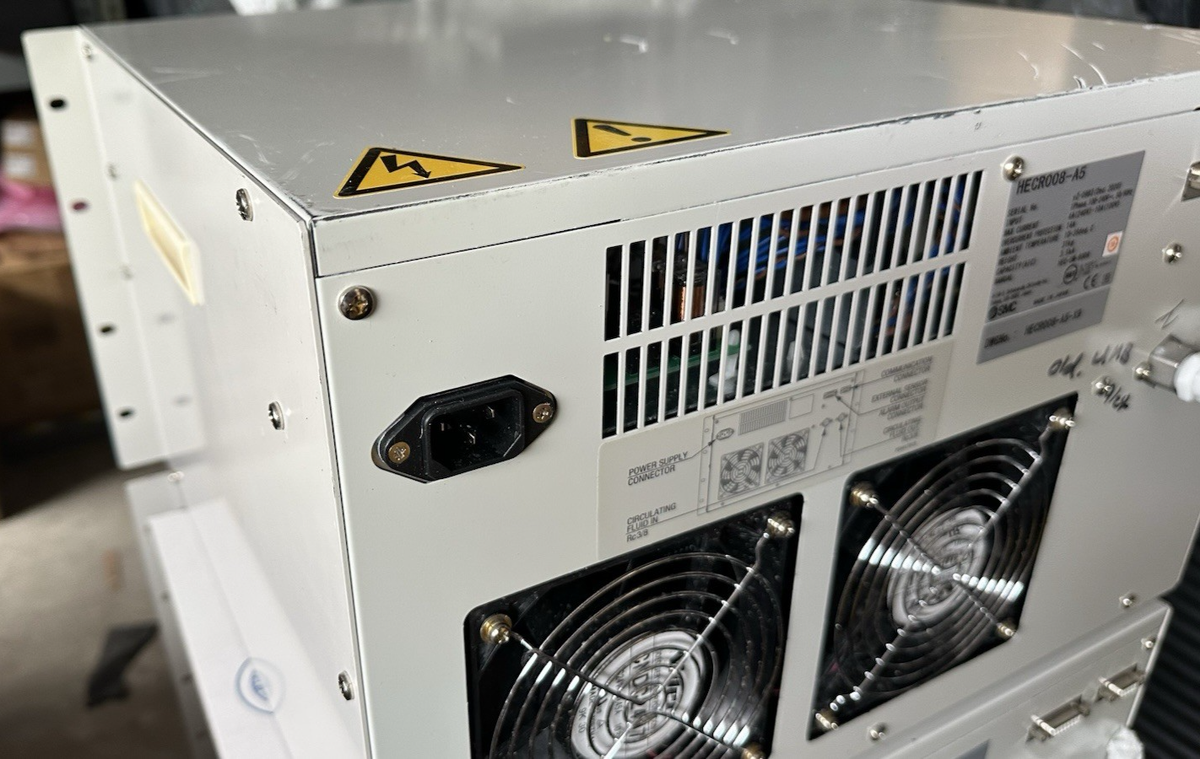 SMC HECR008-A5 HECR Series Thermo-con/Rack Mount Type Air-cooled