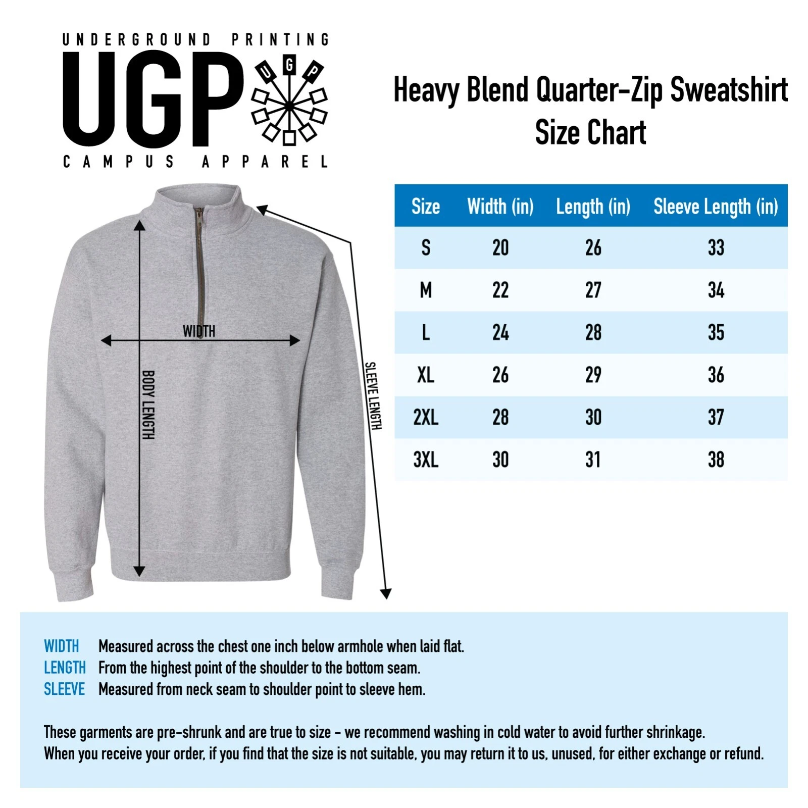 App State Primary Zip Sweatshirt