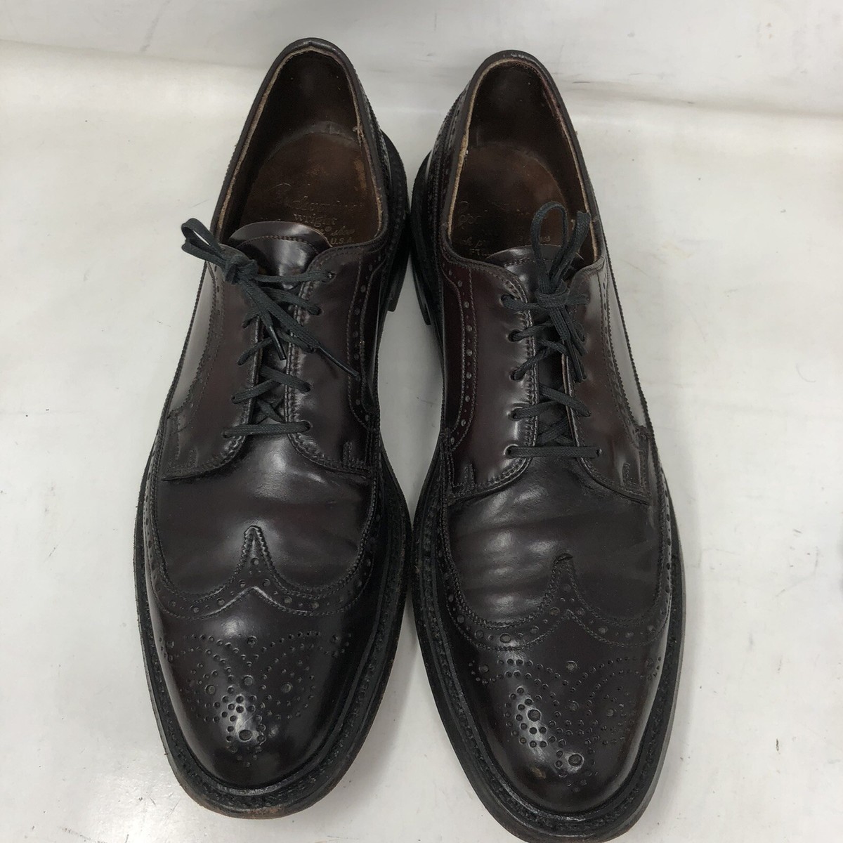 Cordwainer Wright Vintage Shell Cordovan 386 Longwing 