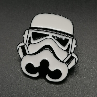 Pin Anstecker Emaille Imperium Star Wars Imperial Stormtrooper Nerd Geek