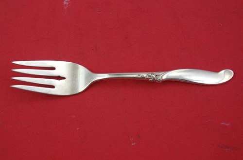 Silver Melody by International Sterling Silver Salad Fork  6 1/2"