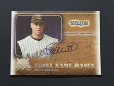 2005 Fleer National Pastime First Name Bases Auto #FNB-SH Shea Hillenbrand /316