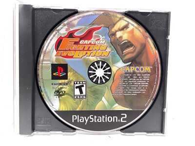Capcom Fighting Evolution (Sony Playstation 2, 2004) PS2 Disc Only