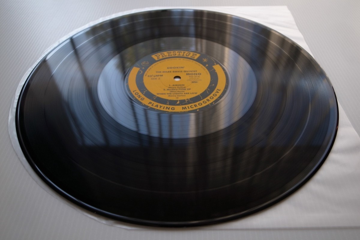 JAPAN Cookin' With The Miles Davis Quintet 1984 NEAR MINT LP VIJ