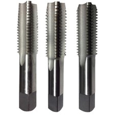 12-24 Left Hand Standard Thread Tap, High Speed Steel, Ground Thread