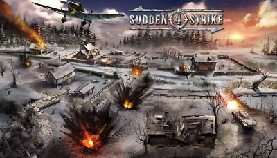Sudden Strike 4 Online Serial Codes per eMail (PC / Steam) Deutsch