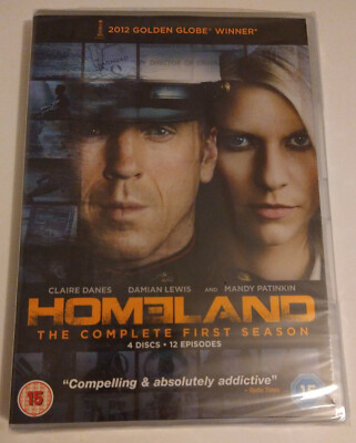 Homeland - First Season / Staffel 1 DVD 4-Disc-Set NEU & OVP *englisch*