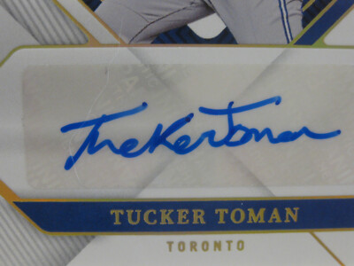 2023 Panini National Treasures Diamond Duals Auto /99 Tucker Toman
