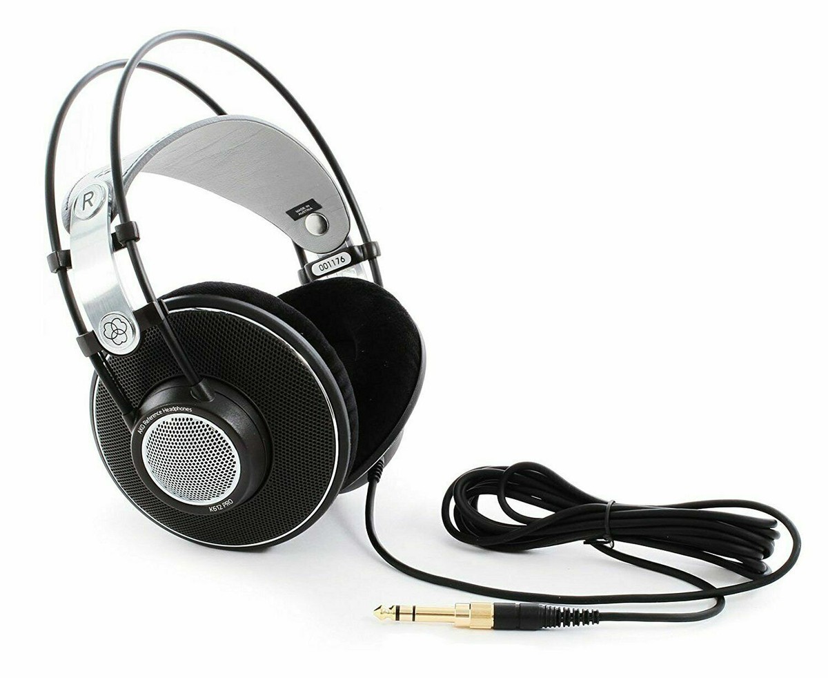 2X AKG K612 Pro Over-ear Reference Studio Mixing Headphones
